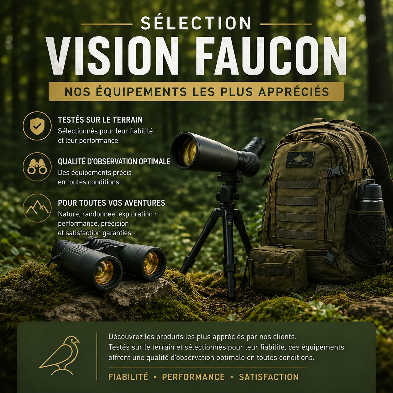 Sélection Vision Faucon