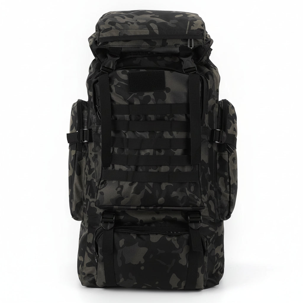 Sac à Dos Tactique 80L – Sac de Randonnée Étanche