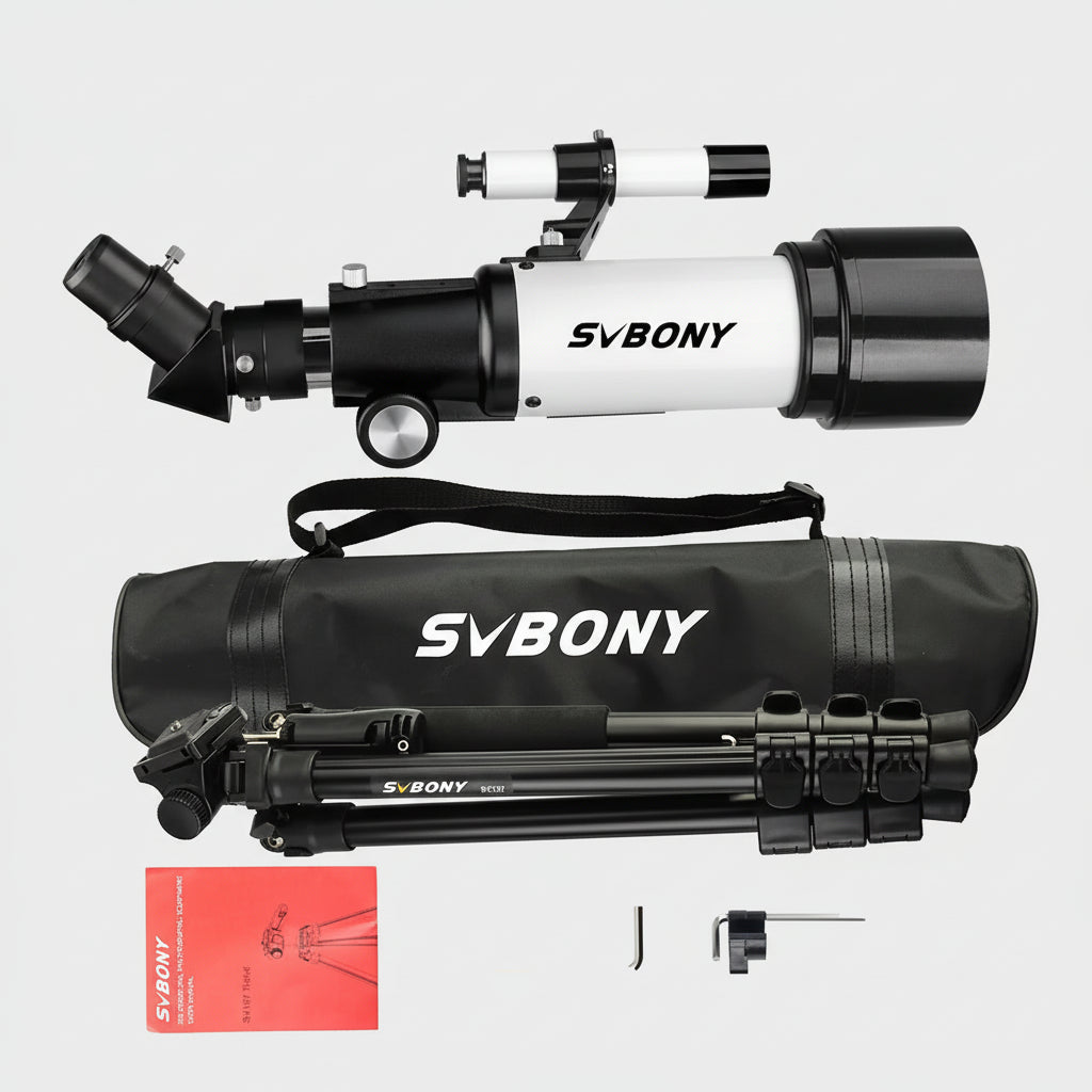 Télescope Réfracteur Portable 60 mm – Débutants