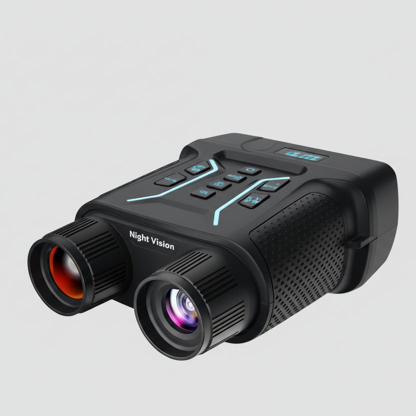 Jumelles Vision Nocturne 8× – Grand Écran 4,5" HD Infrarouge