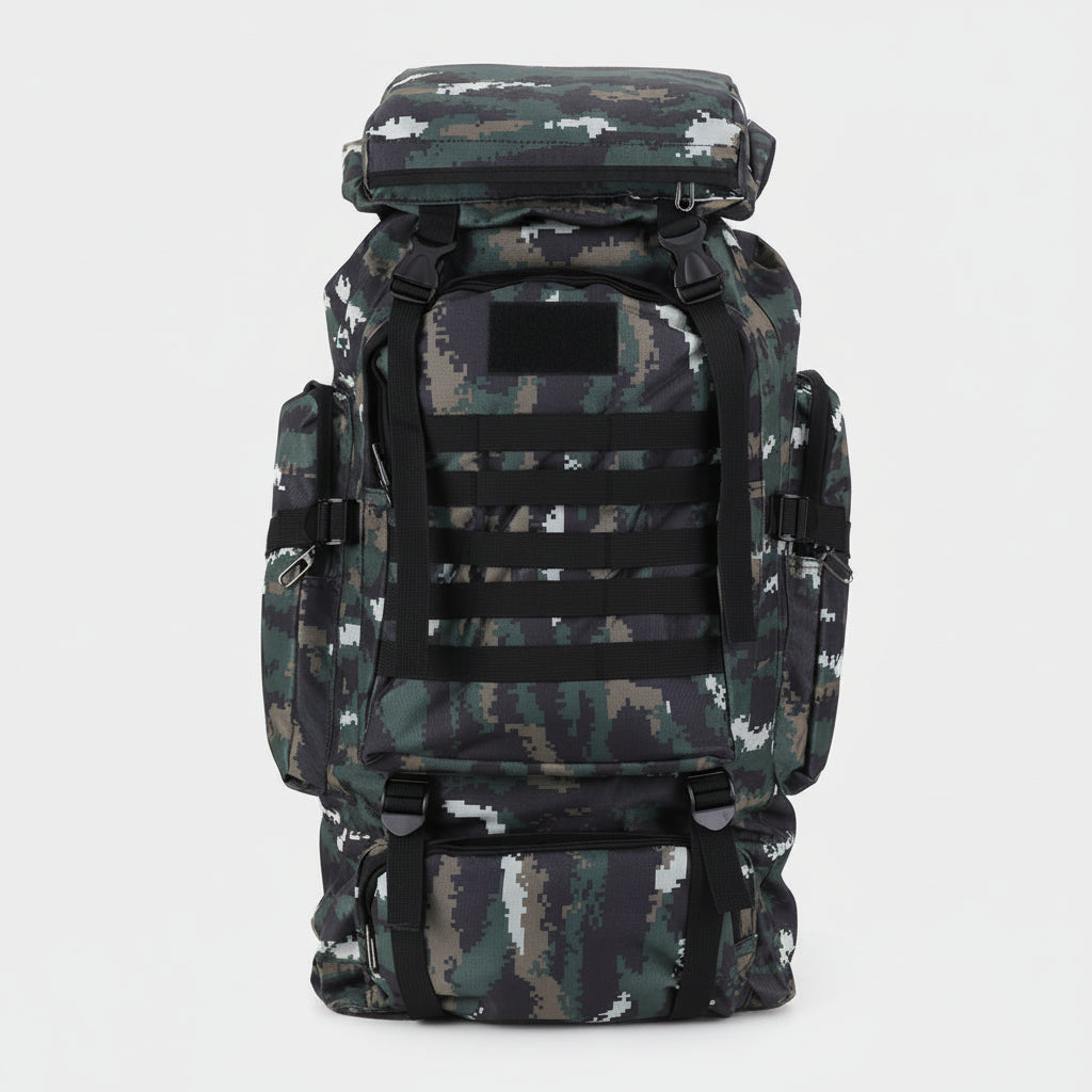 Sac à Dos Tactique 80L – Sac de Randonnée Étanche