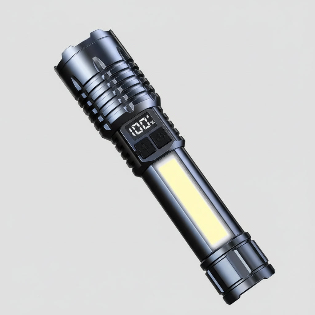 Lampe Torche LED + Rechargeable USB-C
