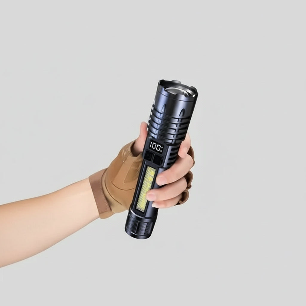 Lampe Torche LED + Rechargeable USB-C