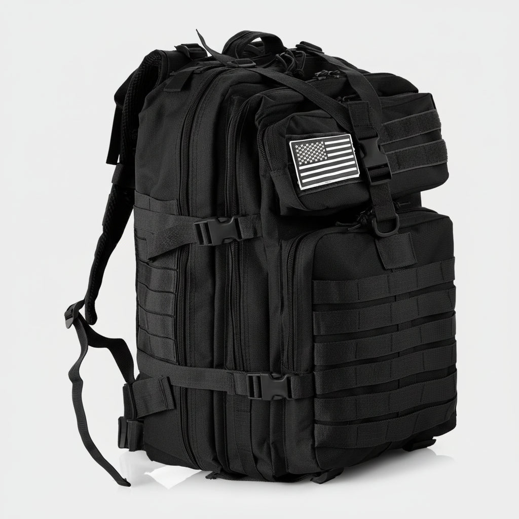 Sac à Dos Tactique 25L – Compact Étanche avec Système Molle