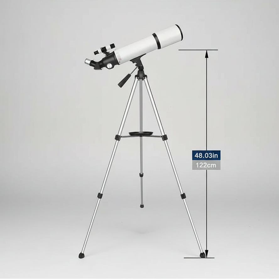 Télescope Astronomique 180× – Monoculaire 80 mm