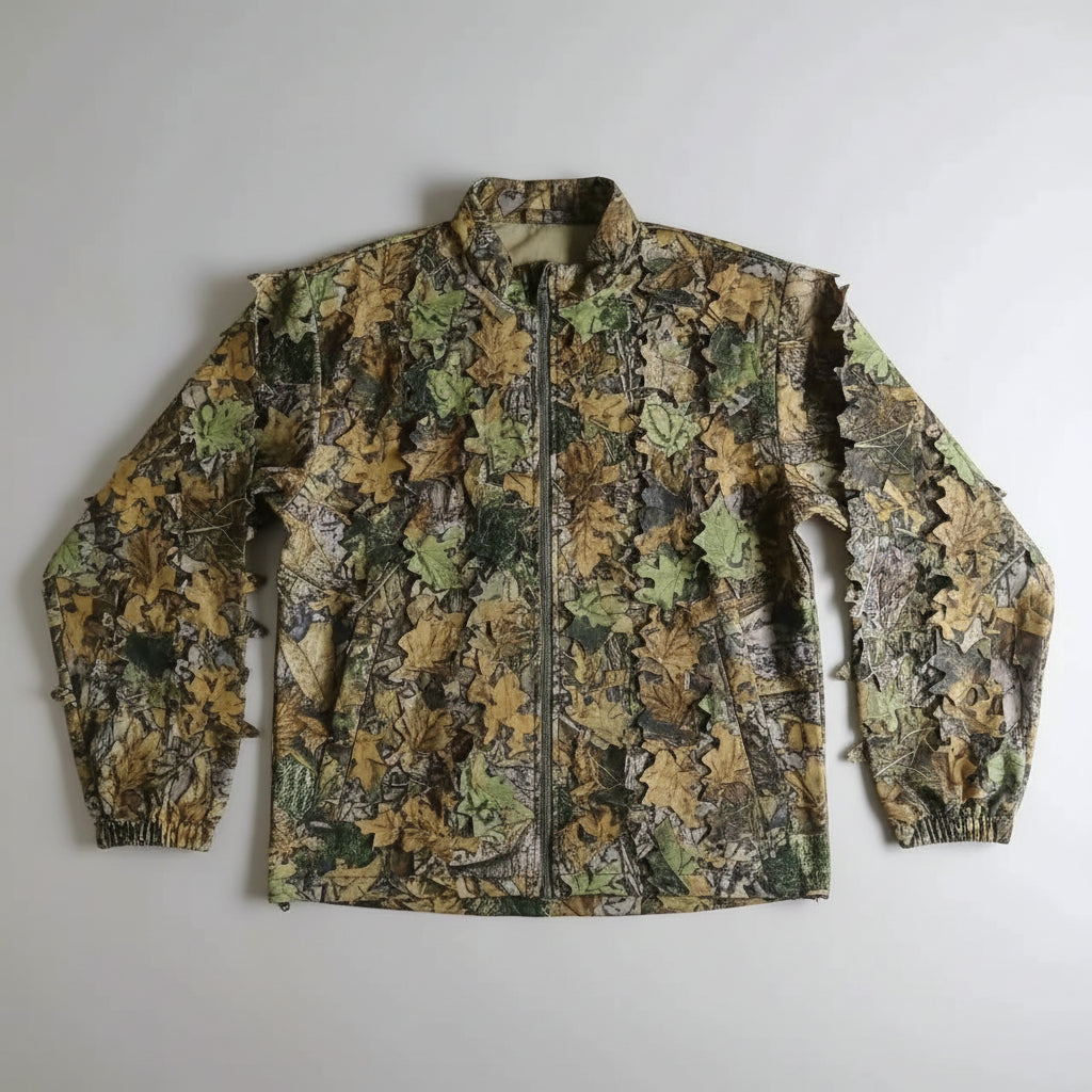 Tenue Ghillie 3D Feuilles Camouflage