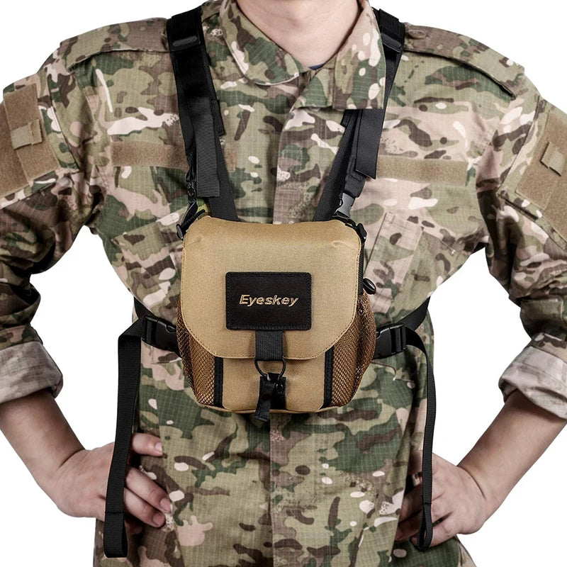 Sac de Poitrine pour Jumelles – Étui avec Harnais