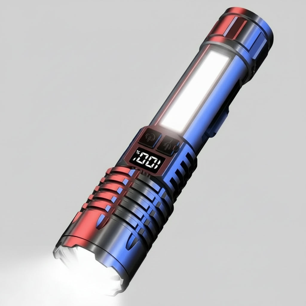 Lampe Torche LED + Rechargeable USB-C