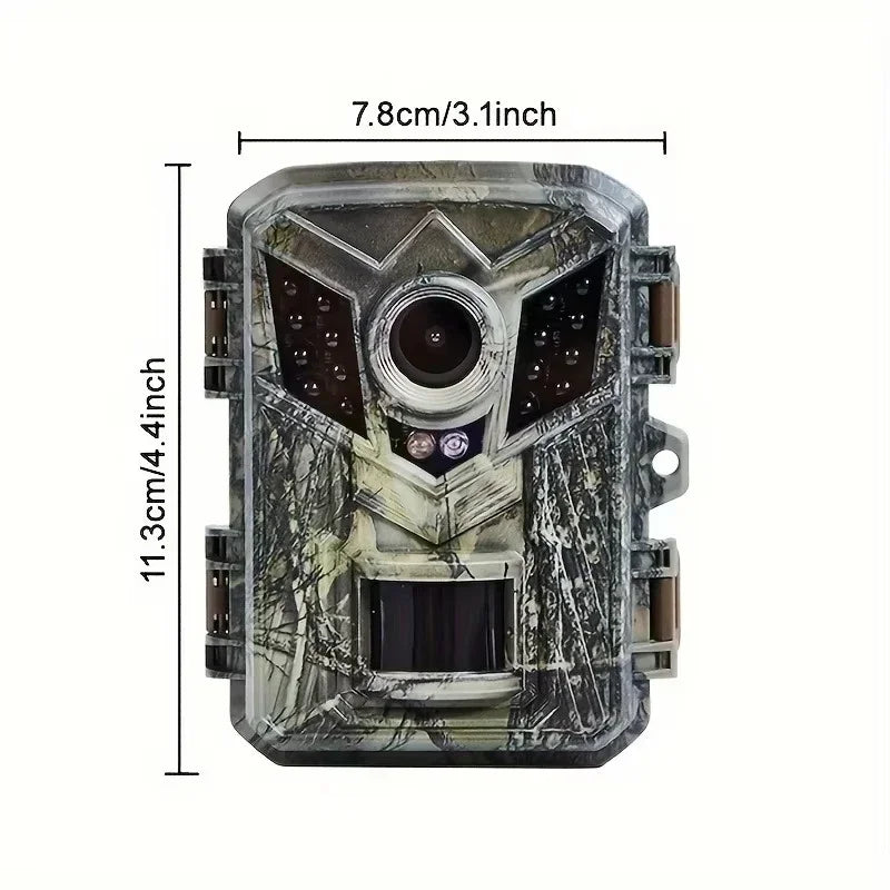 Caméra de Chasse Mini HD 1080P – Vision Nocturne 940nm Compacte & Discrète