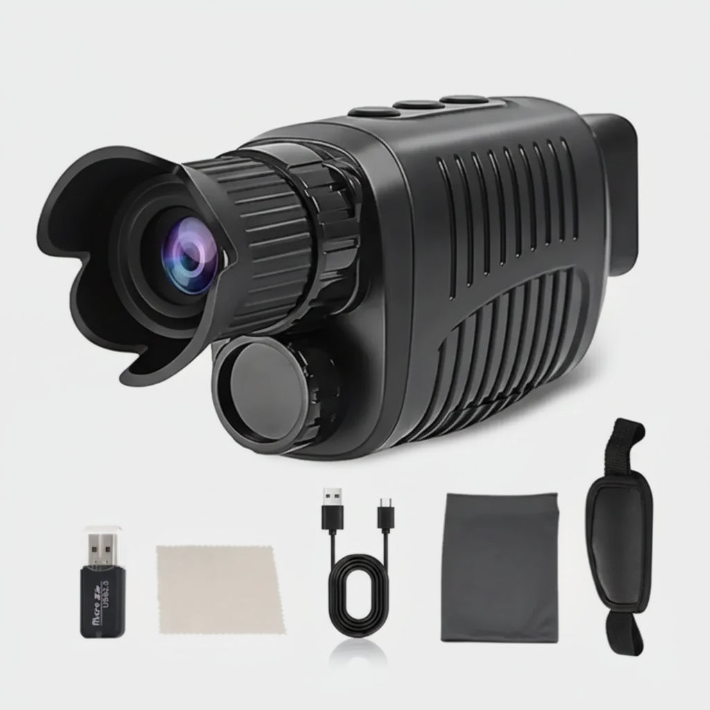 Monoculaire Vision Nocturne 1080P HD – Infrarouge 850nm