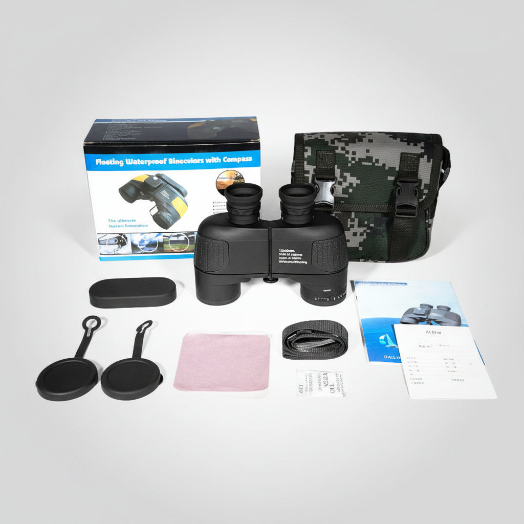 Jumelles Marines 10×50 HD avec Télémètre
