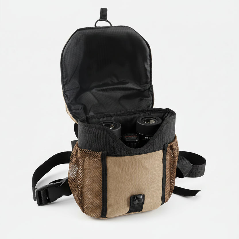 Sac de Poitrine pour Jumelles – Étui avec Harnais