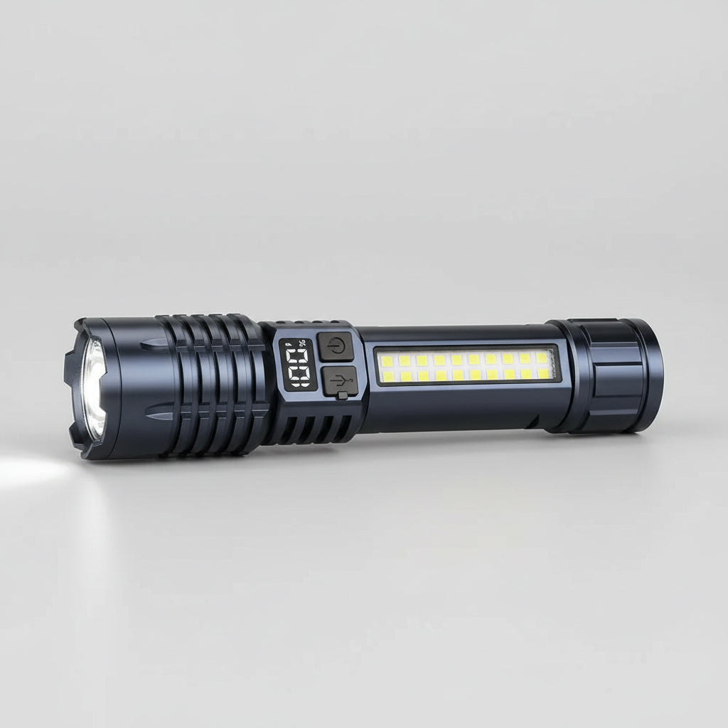 Lampe Torche LED + Rechargeable USB-C