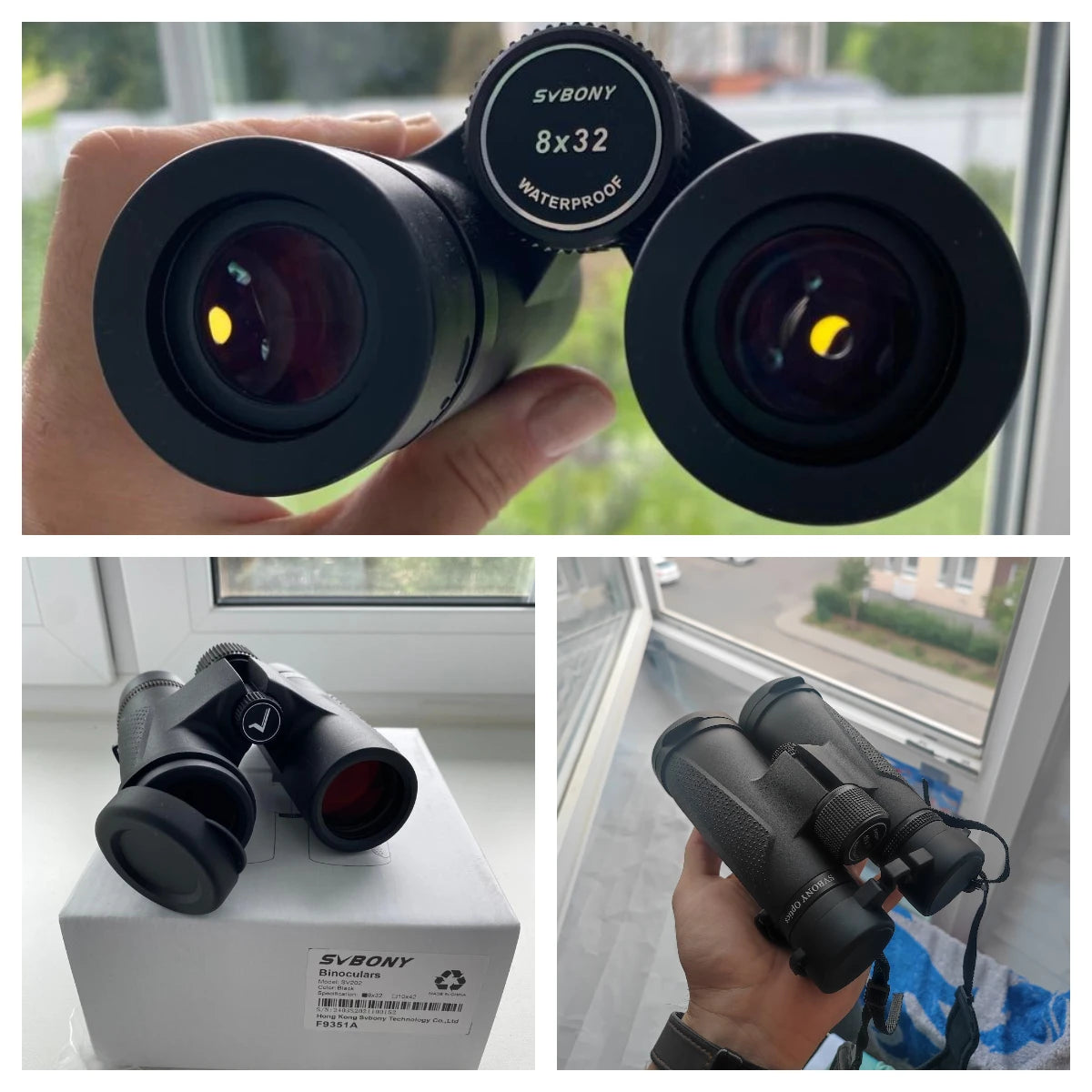 Jumelles Svbony SV202 Verre ED - 8x32