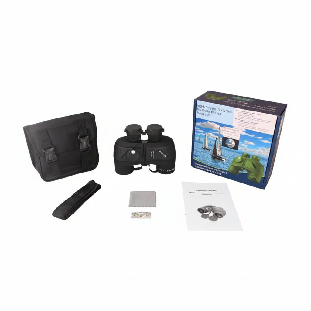 Jumelles Marines 10×50 HD avec Télémètre & Boussole
